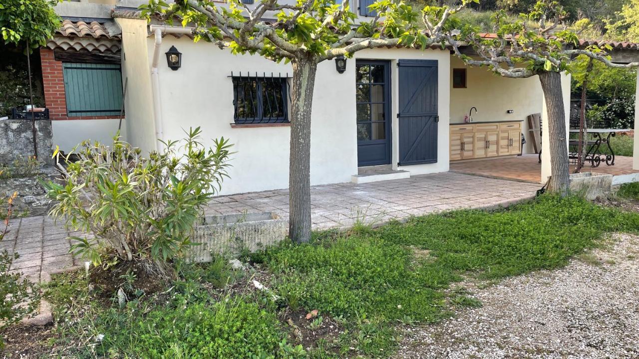 Le Cabanon Hotel Collobrières Exterior foto